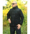 Флисовая куртка, кофта полицейская черная