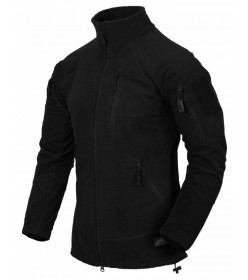 Куртка ALPHA TACTICAL - GRID FLEECE чорна
