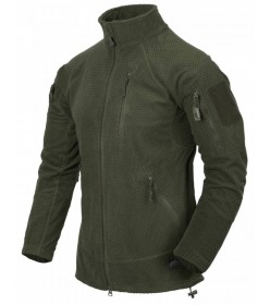 Куртка ALPHA TACTICAL - GRID FLEECE олива