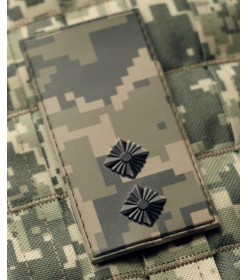 Погон ВСУ лейтенант ПВХ (PVC) пиксель