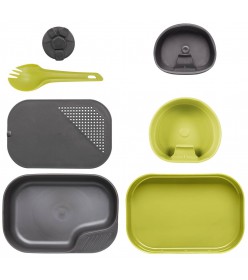 Набор посуды Wildo CAMP-A-BOX Lime/DarckGrey