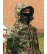 Куртка SoftShell военная на манжетах MultiCam